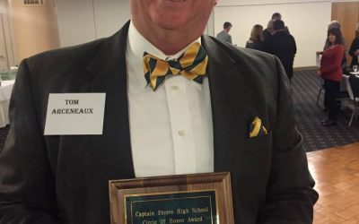 Tom Arceneaux inducted into the Captain Shreve High School Circle of Honor